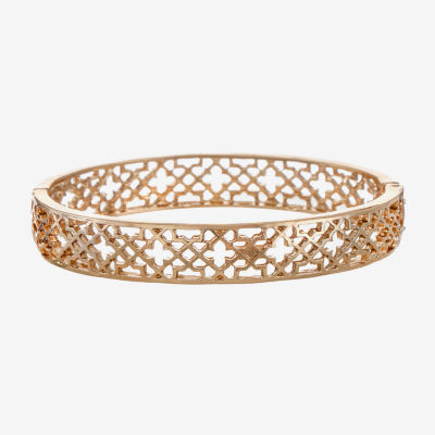 Liz Claiborne Filigree Round Bangle Bracelet