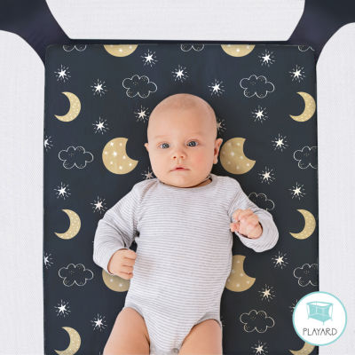 The Peanutshell Day And Night 3-pc. Playard Sheet