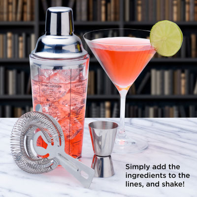 Houdini 3-pc. Cocktail Shaker