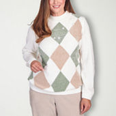 Beige Alfred Dunner Pullover Sweaters Tops for Women JCPenney