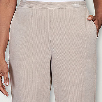 Alfred Dunner Neutral Territory Womens Mid Rise Comfort Waistband Straight  Flat Front Pant - JCPenney