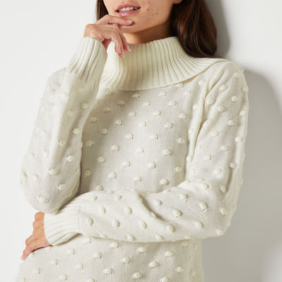 Willow Glenn Petite Long Sleeve Sweater Dress