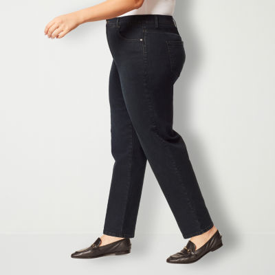Gloria Vanderbilt- Amanda Tapered-Leg Jeans, Plus-size: 24W