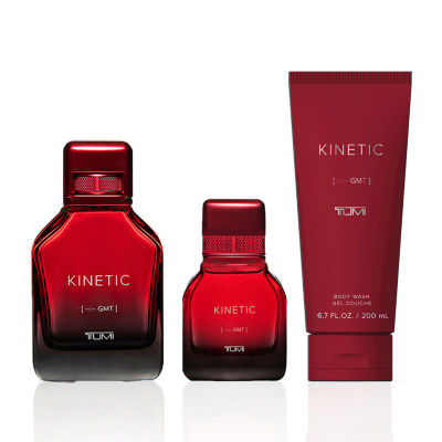 TUMI Kinetic [--:-- GMT] Eau De Parfum 3-Pc Gift Set 3.4 Oz ($230 Value)