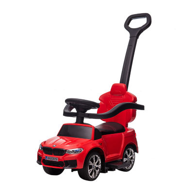 Best Ride On Cars BMW 4 In 1 Red Push Car