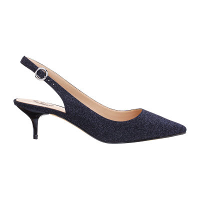 I. Miller Womens Samaria Pointed Toe Kitten Heel Pumps