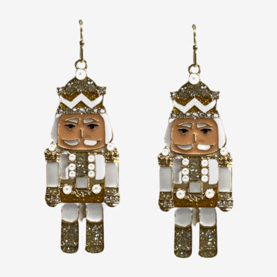 Bijoux Bar Nutcracker Drop Earrings