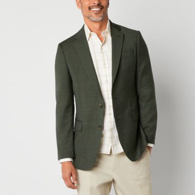 Stafford Mens Big and Tall Stretch Fabric Regular Fit Sport Coat JCPenney