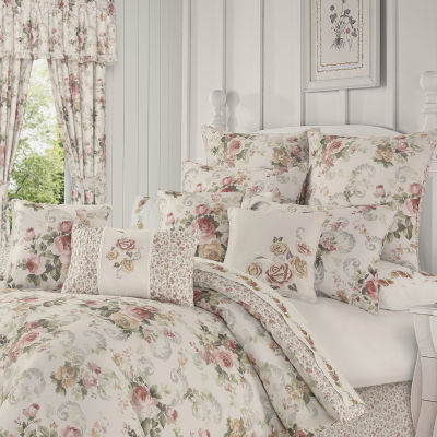 Royal Court Chablis 4-pc. Floral Midweight Comforter Set