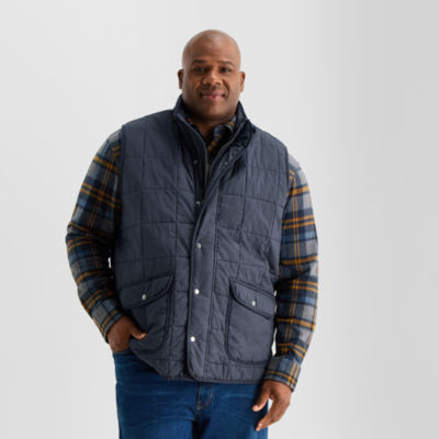 mutual weave Mens Big and Tall Quilted Vest - JCPenney