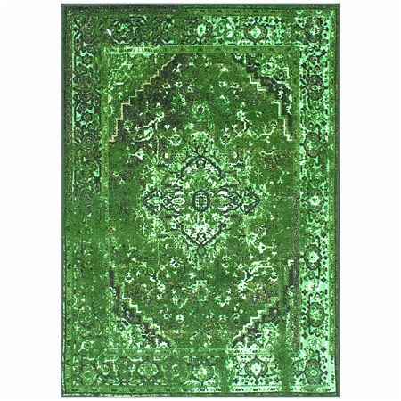 NuLoom Vintage Reiko Rug, One Size, Green