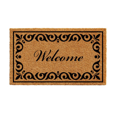 Calloway Mills Breaux Welcome Outdoor Rectangular Doormat