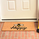 Calloway Mills Bee Happy Outdoor Rectangular Doormat