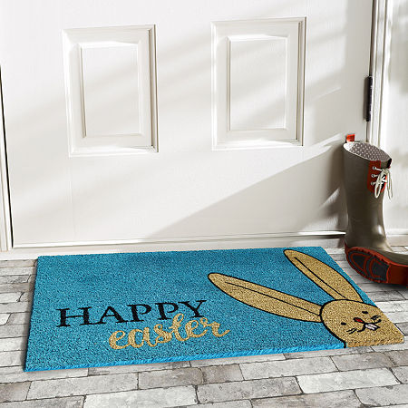 Calloway Mills Happy Easter Outdoor Rectangular Doormats, One Size, Multiple Colors