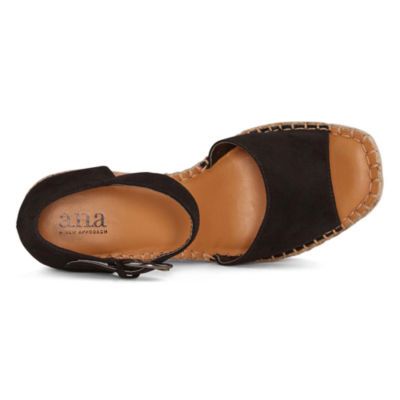 a.n.a Womens Xyla Wedge Sandals