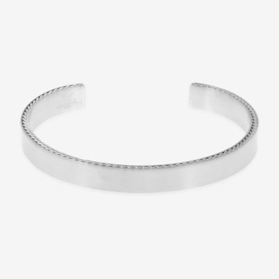 Mens Stainless Steel Cuff Bracelet - JCPenney