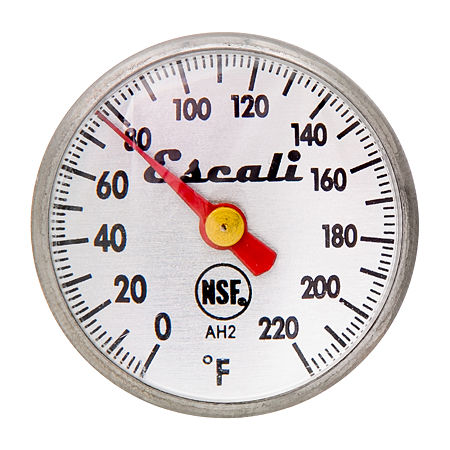 Escali Ah2 Instant Read Large Dial Thermometer, One Size, Silver