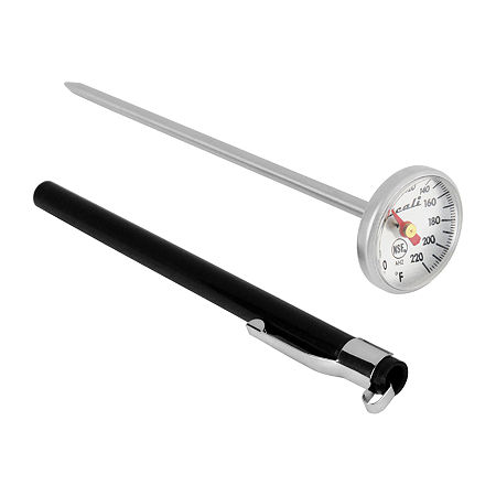 Escali Ah2 Instant Read Large Dial Thermometer, One Size, Silver