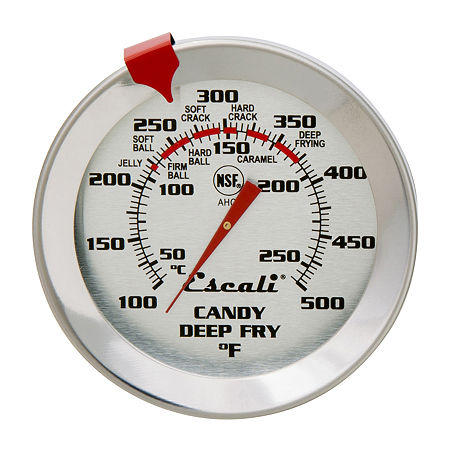 Escali AHC2 Candy Deep Fry Dial Thermometer, One Size, Silver