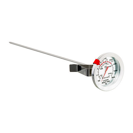 Escali AHC2 Candy Deep Fry Dial Thermometer, One Size, Silver