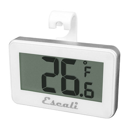 Escali Digital Refrigerator Freezer Thermometer, One Size, White