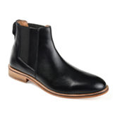 Deer Stags Mens Malcolm Block Heel Chelsea Boots, Color: Blk - JCPenney