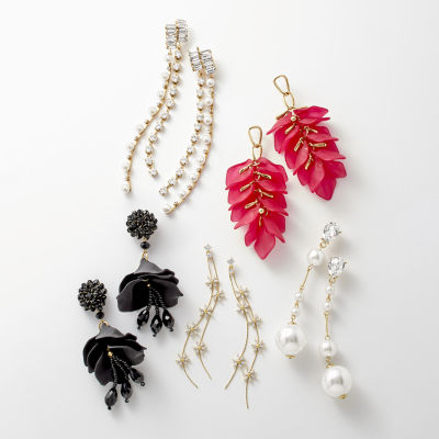 Bijoux Bar Petal Drop Earrings