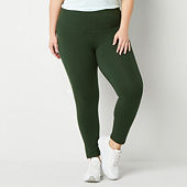Plus Size Green Leggings for Women - JCPenney