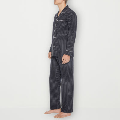 Hanes Men's Long John Sleep Pajamas, 2-Piece Set - Macy's