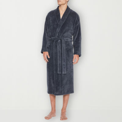 Residence Mens Flannel Long Sleeve Long Length Robe - JCPenney