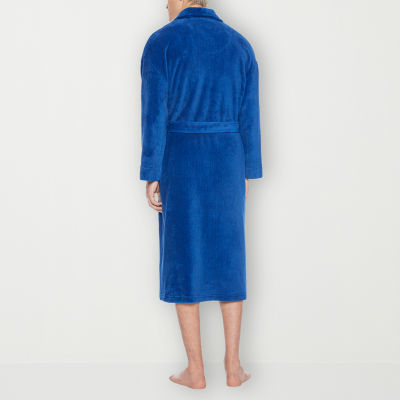 Residence Mens Tall Fleece Long Sleeve Long Length Robe