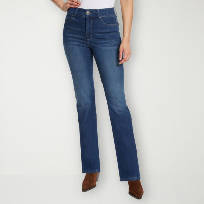 Gloria Vanderbilt® Shape Effect Tummy Hold Womens High Rise Bootcut Jean