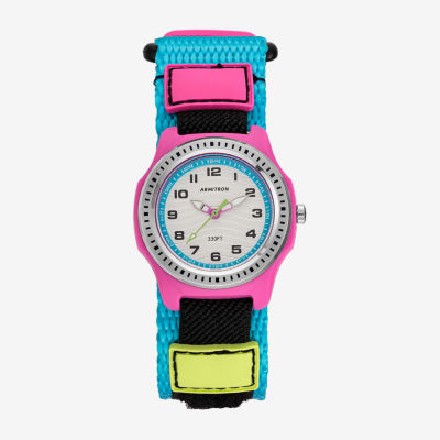 Armitron Girls Blue Strap Watch 27-1001plb