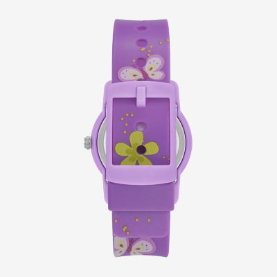 Armitron Girls Purple Strap Watch 27-1004lpr