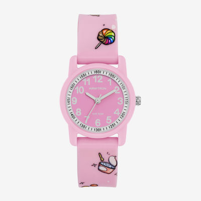 Armitron Girls Pink Strap Watch 27-1004pnk