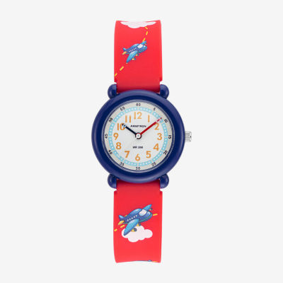 Armitron Boys Red Strap Watch 27-1005nrd