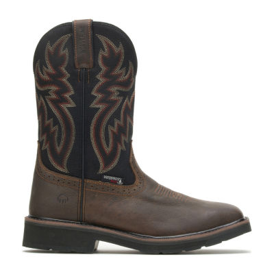 Wolverine Mens Rancher Flat Heel Work Boots