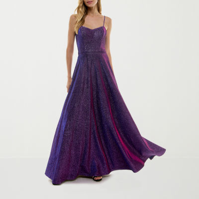 jcpenney prom dresses clearance plum purple