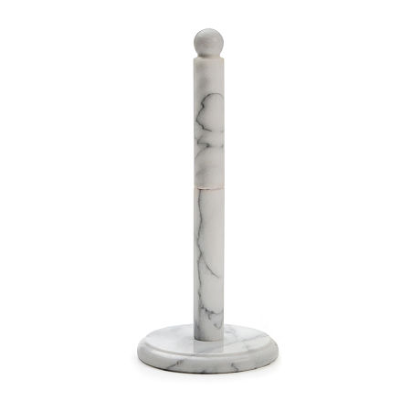 Design Imports Marble Paper Towel Holder, One Size, Gray