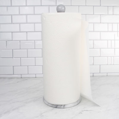 Design Imports Marble Paper Towel Holder