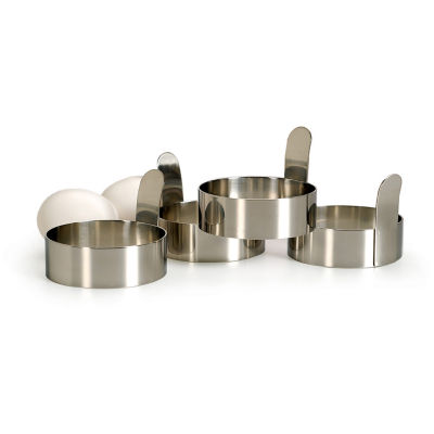 Design Imports Stainless Steel 4-pc. Egg Rings