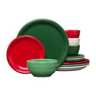 Fiesta Christmas Bistro 12-pc. Dinnerware Set