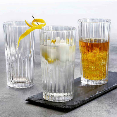 Duralex Manhattan 6-pc. Highball Glasses Dishwasher Safe Shatter Resistant