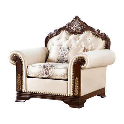 Dulupen Tufted Upholstered Wingback Chair