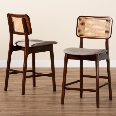 Dannon 2-pc. Counter Height Bar Stool