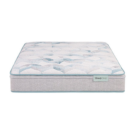 BeautySleep Dream Weaver 12.25 Medium Euro Top - Mattress Only, Twin, White