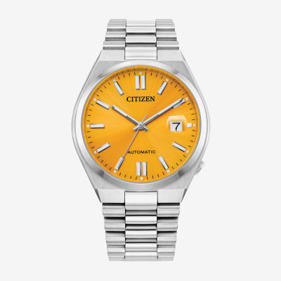 Citizen Tsuyosa Mens Automatic Silver Tone Stainless Steel