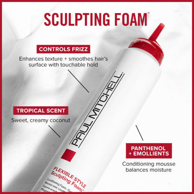 Paul Mitchell Sculpting Foam® Travel Hair Mousse-2 oz.