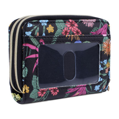 Julia Buxton Wizard Womens RFID Blocking Accordian Wallet