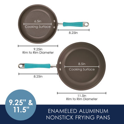 Rachael Ray Cucina 2-pc. Non-Stick Skillet Set